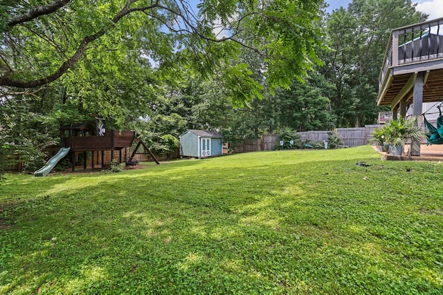 1514 Cardinal Ln, Mount Juliet, TN 37122 - view of yard featuring a playground