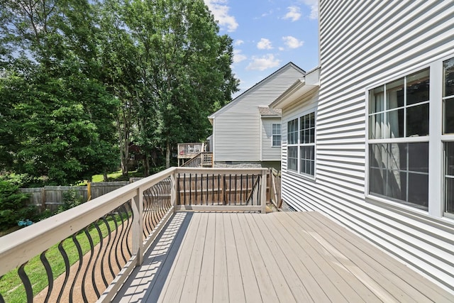 1514 Cardinal Ln, Mount Juliet, TN 37122 - view of wooden terrace
