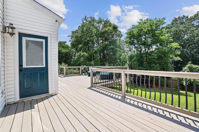 1514 Cardinal Ln, Mount Juliet, TN 37122 - deck featuring view of scattered trees