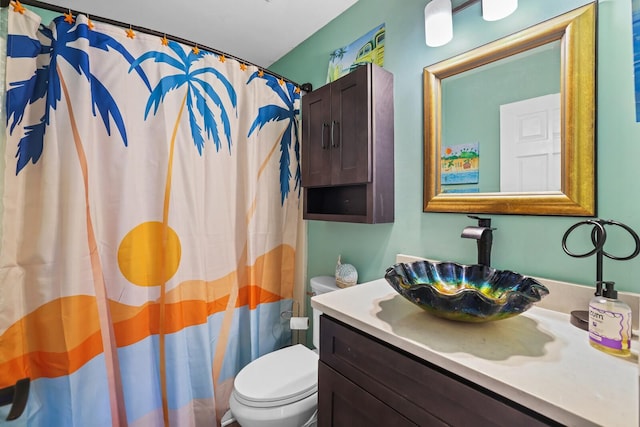1514 Cardinal Ln, Mount Juliet, TN 37122 - full bathroom featuring toilet, vanity, and a shower with shower curtain
