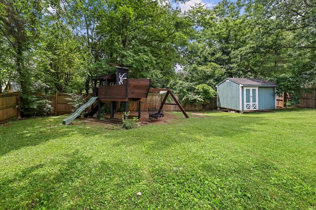 1514 Cardinal Ln, Mount Juliet, TN 37122 - view of yard featuring a playground