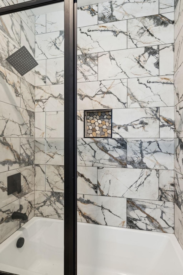 1904 Manchester Ave, Nashville, TN 37218 - bathroom featuring washtub / shower combination
