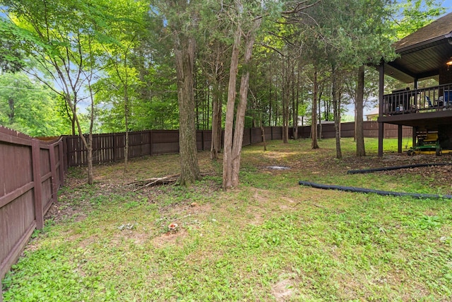3006 Gracie Ann Dr, Greenbrier, TN 37073 - view of yard with a deck