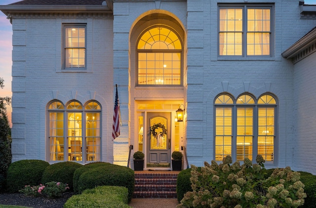 403 Butterfly Ct, Franklin, TN 37069 - view of front of home with brick siding