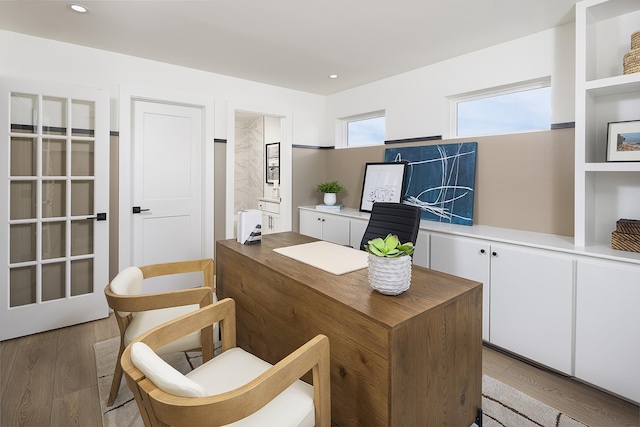 336 Hutcherson Aly, Nashville, TN 37209 - office space featuring light wood finished floors and recessed lighting