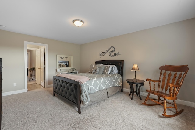 6740 Falls Ridge Ln, College Grove, TN 37046 - carpeted bedroom with baseboards