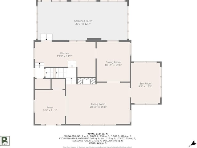 412 Cumberland St E, Cowan, TN 37318 - view of home floor plan