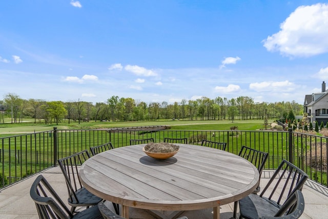7212 Shagbark Ln, College Grove, TN 37046 - view of patio with outdoor dining space