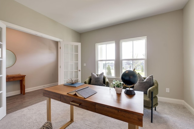 1207 Bridgett Way, Mount Juliet, TN 37122 - home office with baseboards and carpet flooring