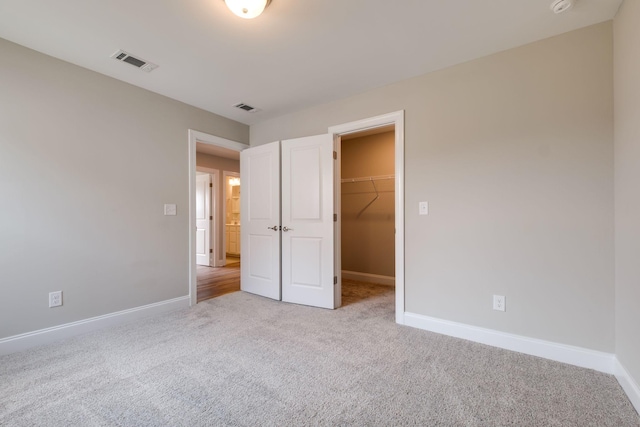 1207 Bridgett Way, Mount Juliet, TN 37122 - unfurnished bedroom with light carpet, baseboards, and a spacious closet
