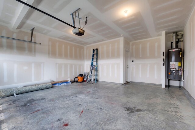 1207 Bridgett Way, Mount Juliet, TN 37122 - garage with water heater and a garage door opener