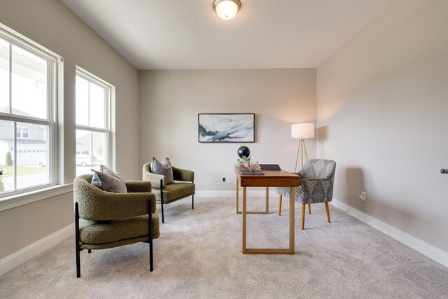 1207 Bridgett Way, Mount Juliet, TN 37122 - home office featuring plenty of natural light, light colored carpet, and baseboards