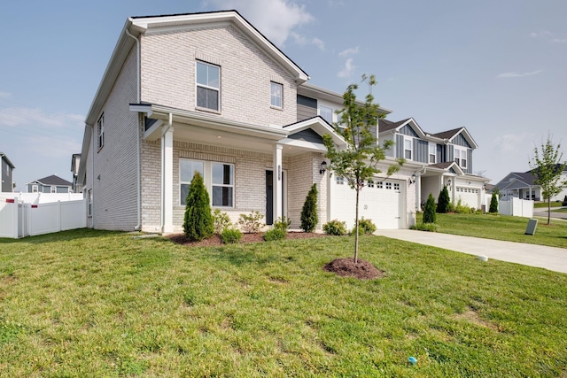 1207 Bridgett Way, Mount Juliet, TN 37122 - traditional home with brick siding, driveway, and a residential view