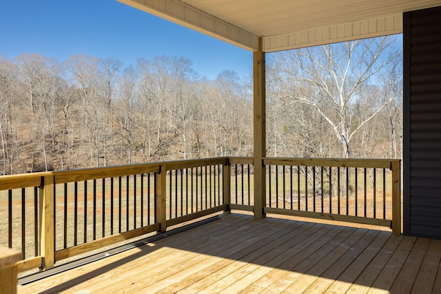 5580 Chambers Rd, Cumberland Furnace, TN 37051 - view of wooden terrace