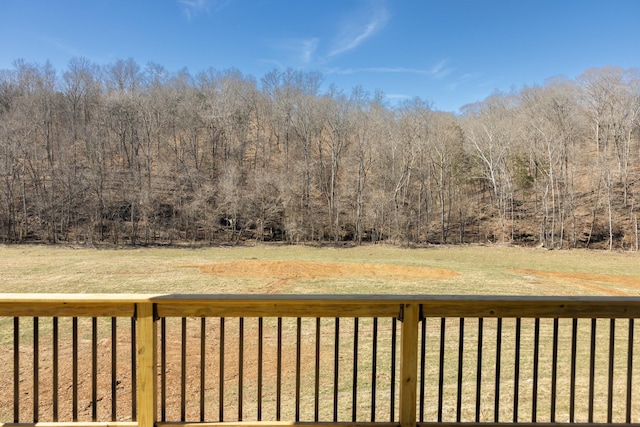 5580 Chambers Rd, Cumberland Furnace, TN 37051 - wooden deck featuring a yard