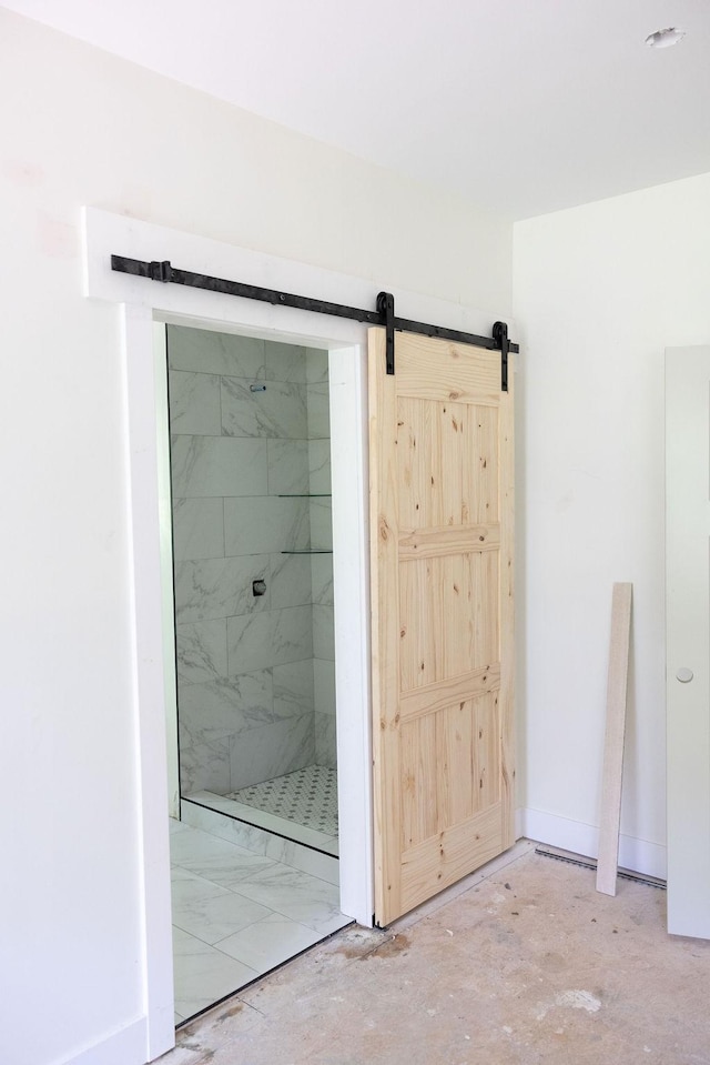 5570 Chambers Rd, Cumberland Furnace, TN 37051 - bathroom featuring a marble finish shower