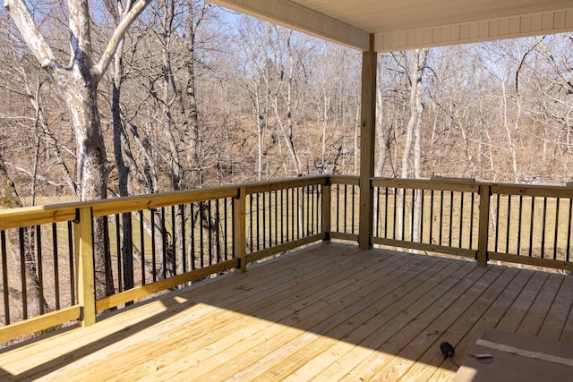 5570 Chambers Rd, Cumberland Furnace, TN 37051 - view of deck