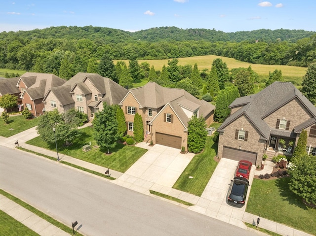 4181 Miles Johnson Pkwy, Spring Hill, TN 37174 - view from above of property with a forest
