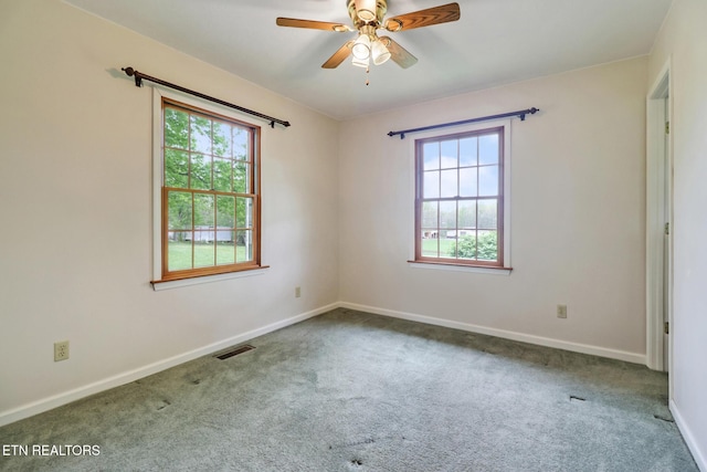 1396 N York Hwy Unit 1396, Jamestown, TN 38556 - empty room with plenty of natural light, carpet, and baseboards