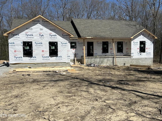 169 Creekview Ct, Jamestown, TN 38556 - view of property in mid-construction