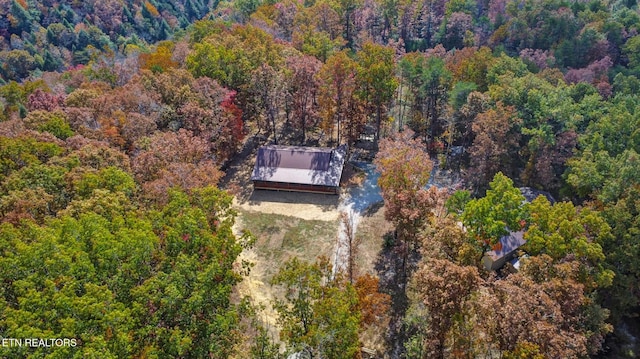 1292 Terry Ln, Jamestown, TN 38556 - view from above of property with a forest