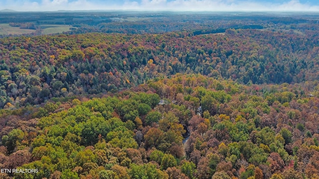 1292 Terry Ln, Jamestown, TN 38556 - aerial view of a heavily wooded area