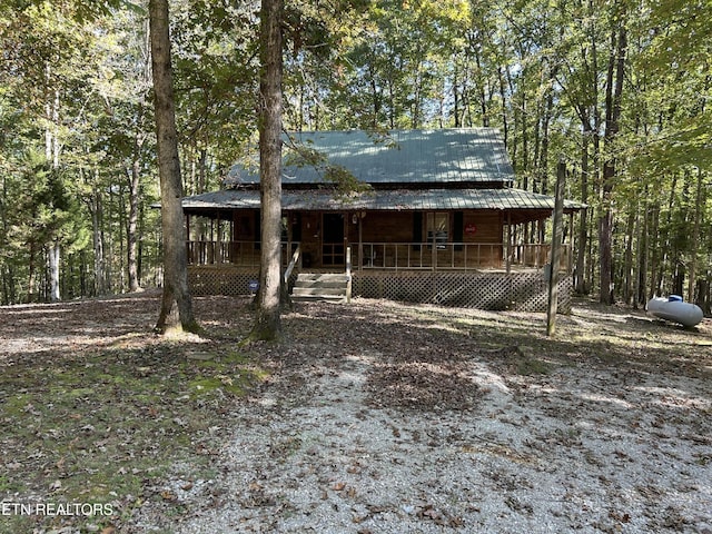 301 Joe Barnett Rd, Jamestown, TN 38556 - view of outbuilding with covered porch