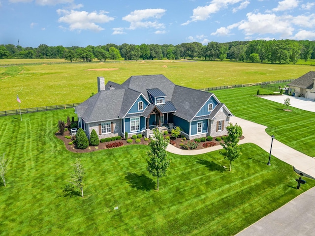 3013 Berry Patch Trl, Rockvale, TN 37153 - aerial view of sparsely populated area with a tree filled landscape