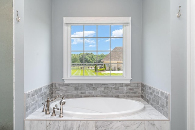 3013 Berry Patch Trl, Rockvale, TN 37153 - bathroom with plenty of natural light and a garden tub