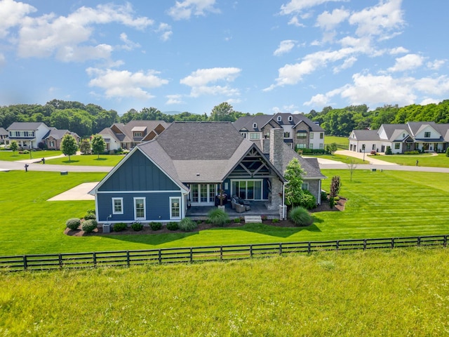 3013 Berry Patch Trl, Rockvale, TN 37153 - view of front of property with board and batten siding and a residential view