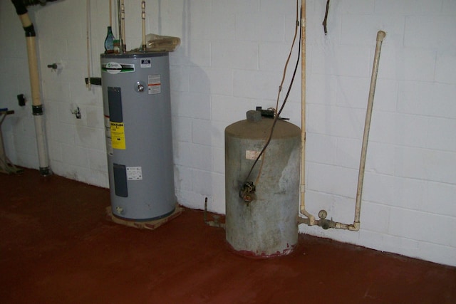 7985 Francis Ferry Rd, Rock Island, TN 38581 - utility room featuring water heater
