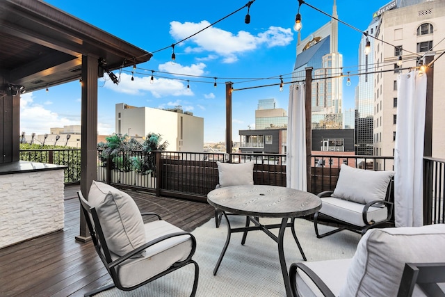 207 3rd Ave N Unit 602, Nashville, TN 37201 - view of patio featuring a city view