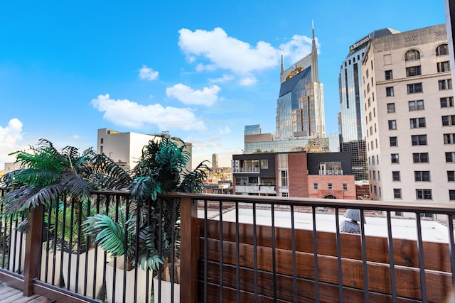 207 3rd Ave N Unit 602, Nashville, TN 37201 - balcony with a city view
