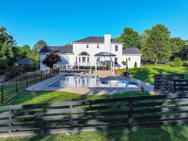 2207 Oakwood Ct, Franklin, TN 37064 - view of pool featuring a patio