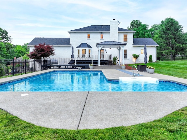2207 Oakwood Ct, Franklin, TN 37064 - view of pool featuring a gazebo and a patio