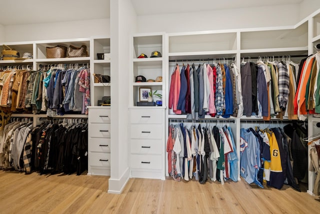 2764 Otterham Dr, Thompsons Station, TN 37179 - spacious closet featuring wood finished floors