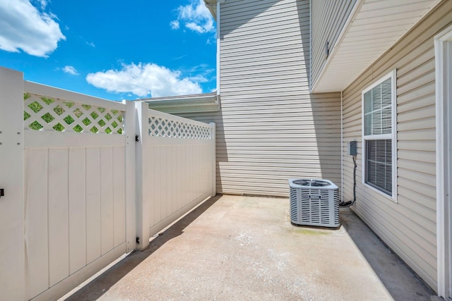 2013 Shaylin Loop, Antioch, TN 37013 - view of patio / terrace featuring central AC unit and a gate