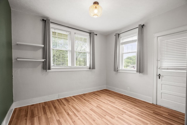 400 Connell St, Springfield, TN 37172 - empty room with baseboards and light wood finished floors