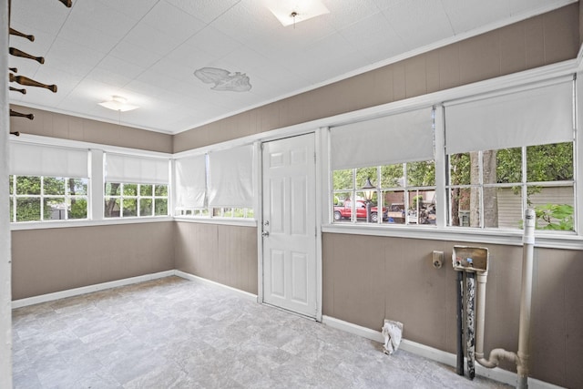 400 Connell St, Springfield, TN 37172 - unfurnished sunroom with tile patterned floors and baseboards