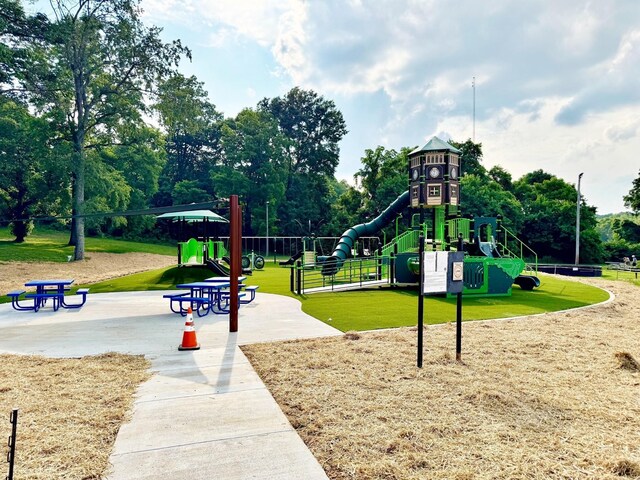400 Connell St, Springfield, TN 37172 - community jungle gym featuring a lawn