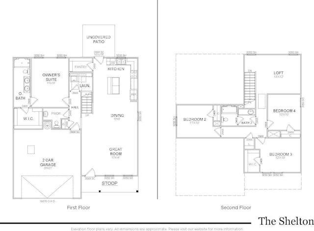 515 Cedar Brook Dr, White House, TN 37188 - home floor plan