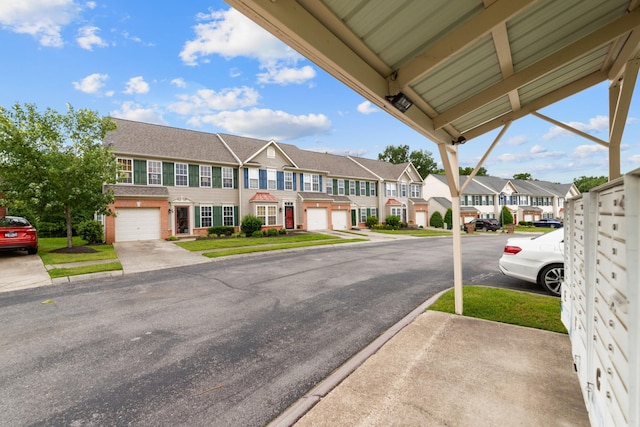 3401 Anderson Rd Unit 72, Antioch, TN 37013 - view of asphalt street featuring a residential view, sidewalks, and curbs
