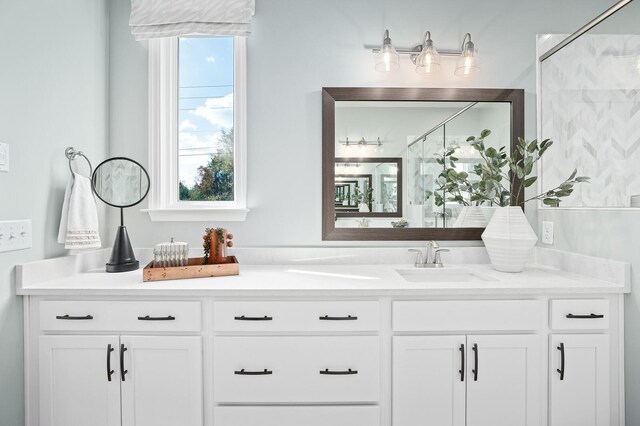 1070 Inez Dr, Smyrna, TN 37167 - full bathroom with vanity and a shower