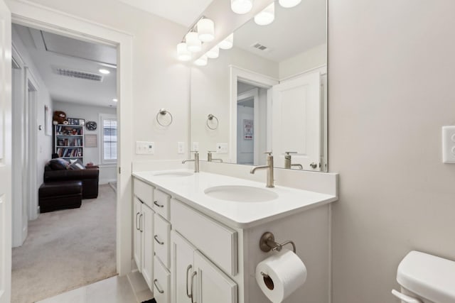 3617 Anthony Ave, Murfreesboro, TN 37129 - bathroom with double vanity and toilet
