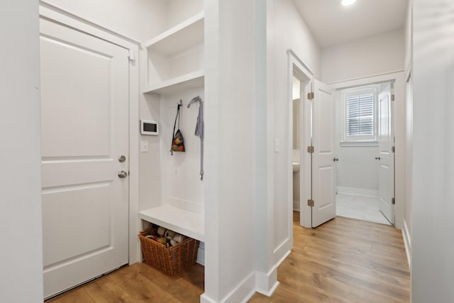 3617 Anthony Ave, Murfreesboro, TN 37129 - mudroom with light wood finished floors and baseboards