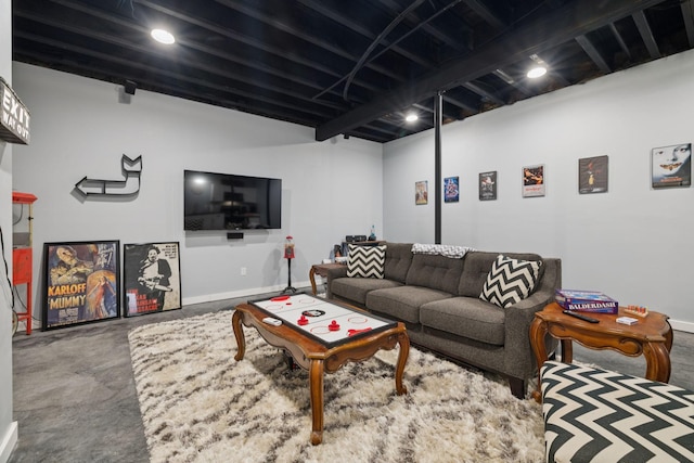 121 Regency Ln, Dickson, TN 37055 - living room with baseboards