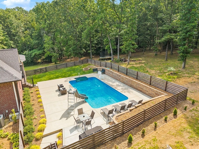 121 Regency Ln, Dickson, TN 37055 - view of pool with a patio area