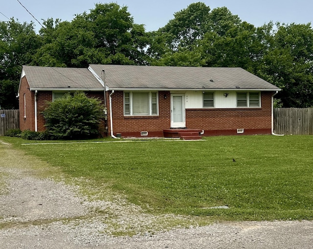 806 Hunt St, Murfreesboro, TN 37130 - single story home with brick siding, a shingled roof, and entry steps