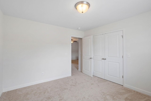 1710 Lone Jack Ln, Murfreesboro, TN 37129 - unfurnished bedroom with carpet flooring, a closet, and baseboards