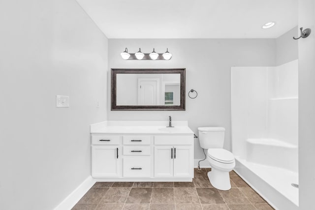 4510 Akin Rd, Cunningham, TN 37052 - full bathroom with vanity and a shower